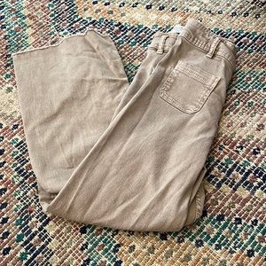 Zara kids jeans, brown, marine straight jeans, size 11-12